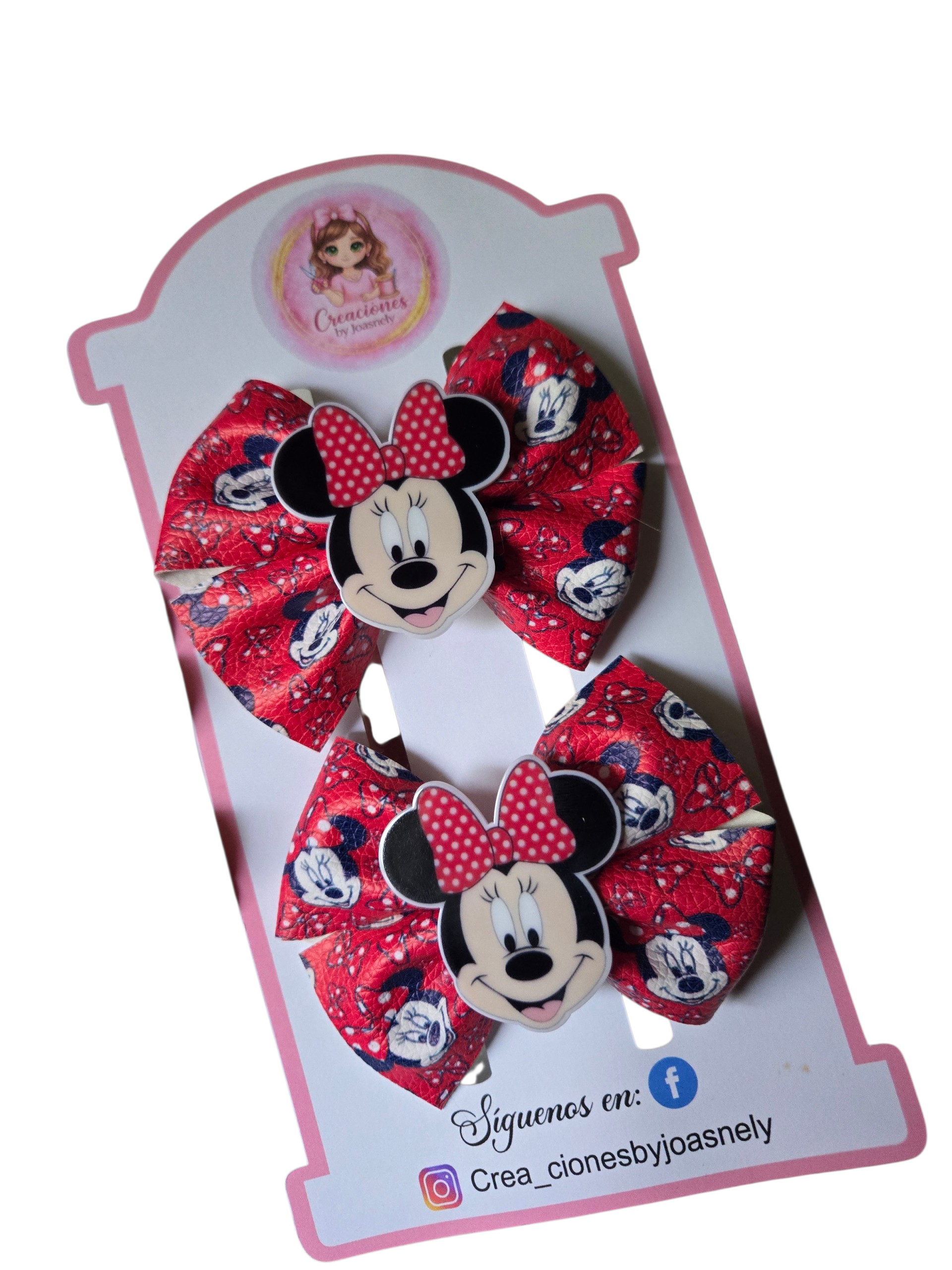 Minnie Moño Puntos Blancos